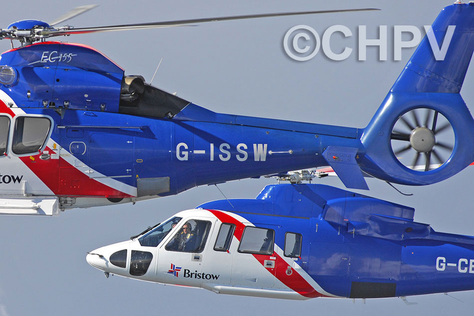 ec155 and s-76 up close